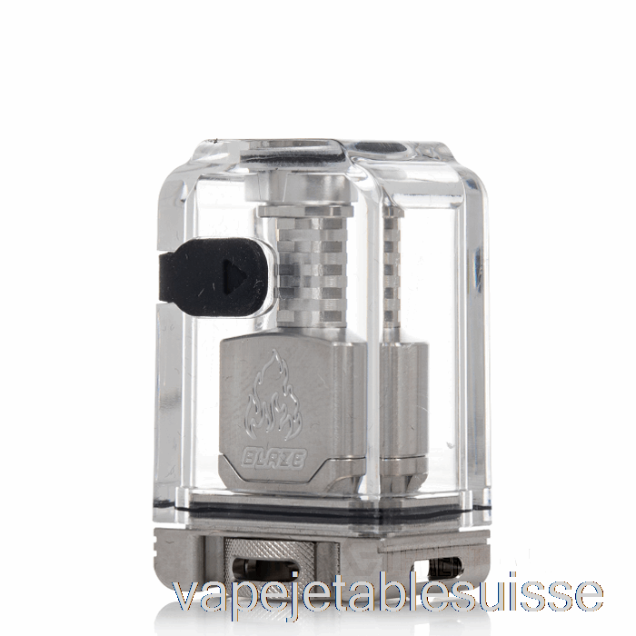 Vape Suisse Créations Thunderhead Blaze Bridge Réservoir Boro Acier Inoxydable